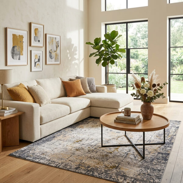 The modern, colorful Colaris 276 rug