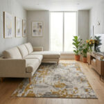 Colaris 247 Modern Yellow Rug
