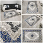 Dywan ekskluzywny delikatny Milas 20421 Grey/blue