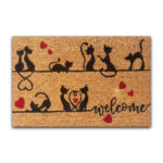 Modern coconut doormat 0856 40x60