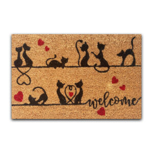 Modern coconut doormat 0856 40x60