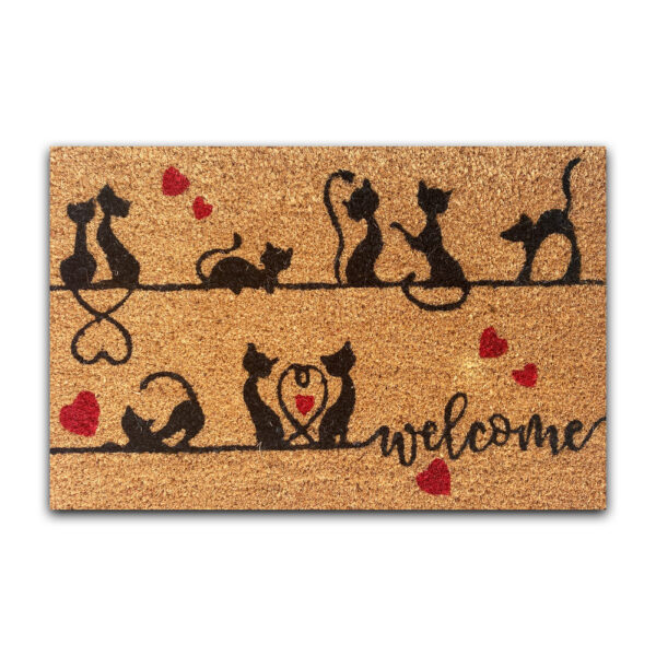 Modern coconut doormat 0856 40x60