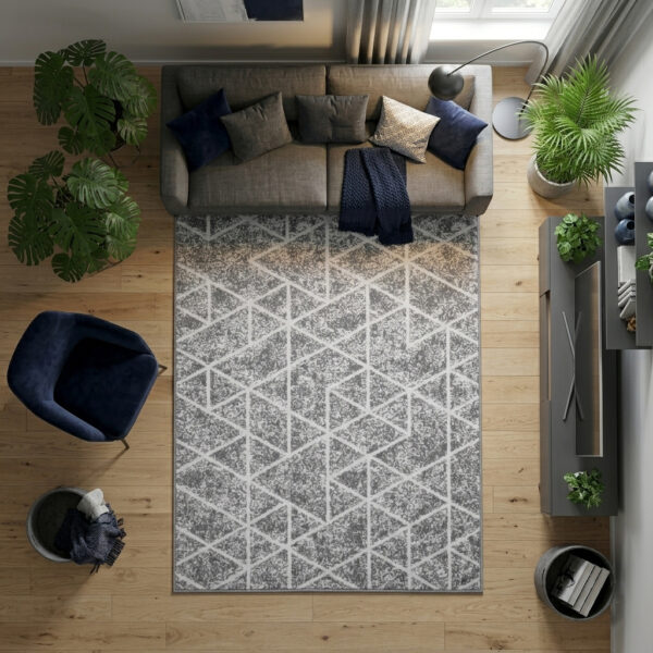 Nowoczesny modny dywan New Idea geometria