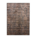 Art Deco rug with a unique pattern: Costa Gold F285