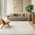 Campino 140 Modern Cream Rug