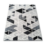 Dywan nowoczesny New Idea GEOMETRIA ciemna