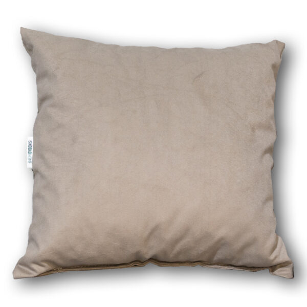 Beige decorative pillow with filling, 45x45 cm, MANILA 03