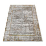 Dywan ekskluzywny delikatny Milas 20693 grey/gold