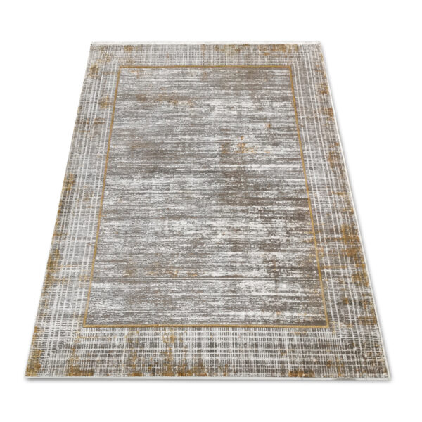 Dywan ekskluzywny delikatny Milas 20693 grey/gold
