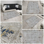 Dywan ekskluzywny delikatny Milas 20420 grey/blue