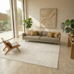 Campino 140 Modern Cream Rug