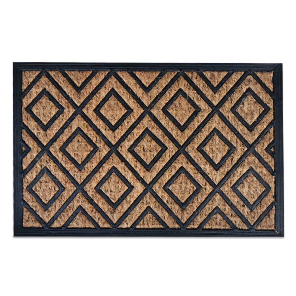 Wycieraczka zewnętrzna prostokątna gruba 40x60 Romby