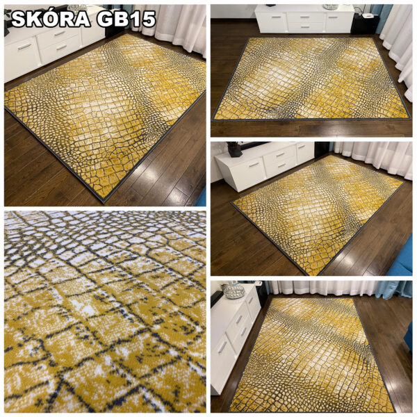Dywan nowoczesny New Idea Skóra GB15