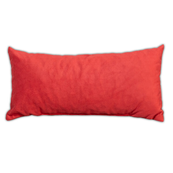 Red decorative pillow with filling, 60x30 cm, MANILA 23