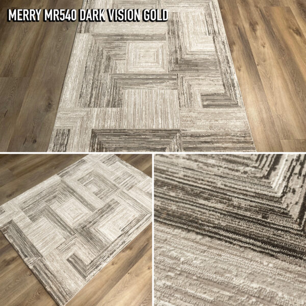 Nowoczesny miękki dywan MERRY MR 540