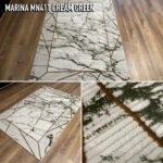 MARINA MN 411 GREEN Modern Soft Rug