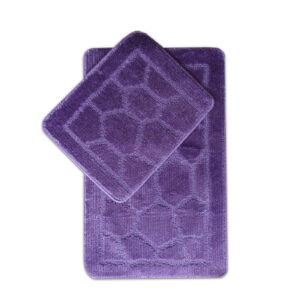 2-piece bathroom set, purple stone
