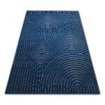 New Idea 3867X33 Modern Blue Rug