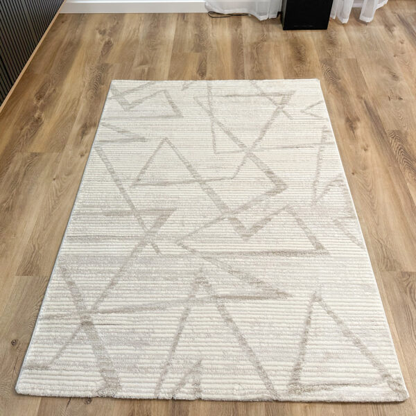 Jasny dywan geometryczny FABEL 06225A FBL1-48