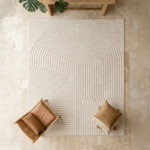 Campino 140 Modern Cream Rug