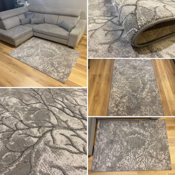 Dywan nowoczesny srebrny Exclusive 8196 Grey/silver