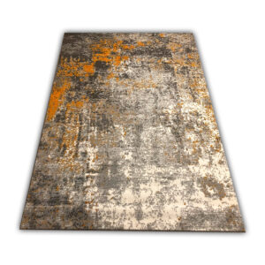 Nowoczesny dywan szaro żółty Carlo 4330 grey mustard