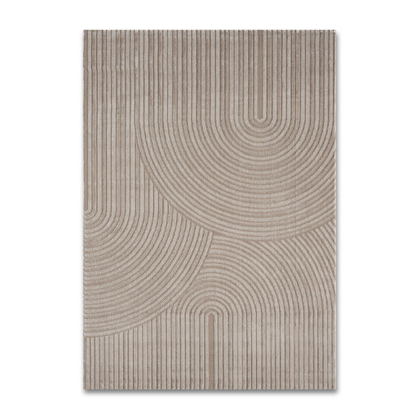 Nowoczesny jasny dywan brązowy Costa Light 459 Toupe