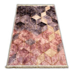 Modern Pink Geometric Rug PRINT 471-802