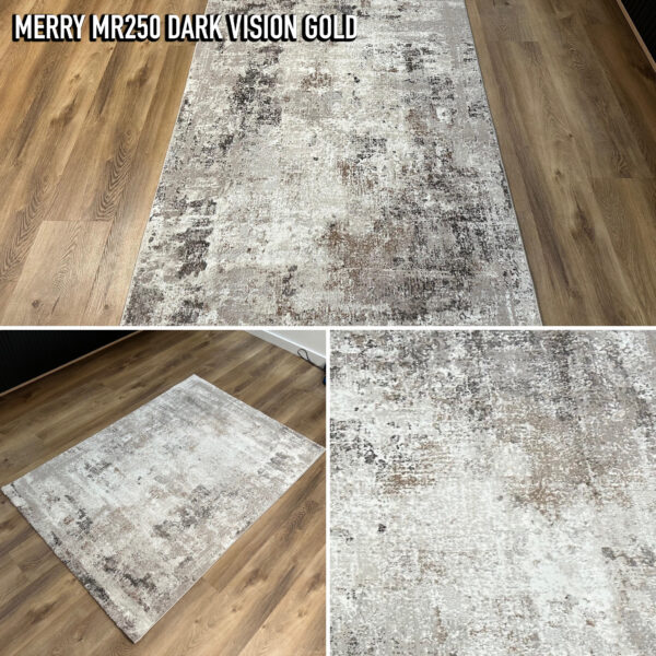 Nowoczesny miękki dywan MERRY MR 250 VISION GOLD