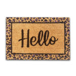 Modern coconut doormat 0887 40x60