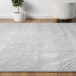 Costa Light 757 Grey Modern Gray Rug