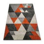 Dywan turecki modny New Gold 772 orange