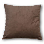 Brown decorative pillow with filling, 45x45 cm, MANILA 04