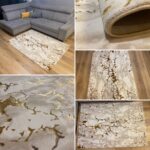 Dywan nowoczesny złoty Exclusive 9079 Cream/gold