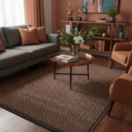 Costa Gold F263 Modern Anthracite Rug