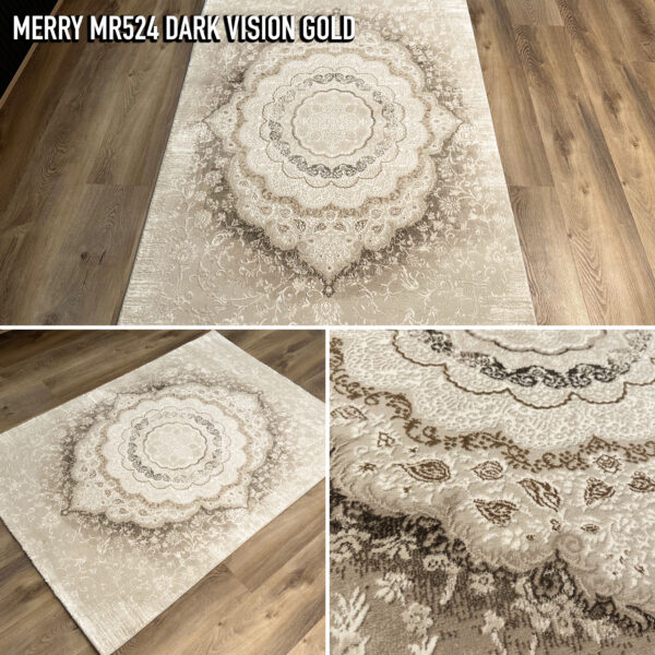 Nowoczesny miękki dywan MERRY MR 524
