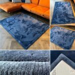 Gruby dywan PUFFY SOFT miękki jak dywan rabbit NAVY