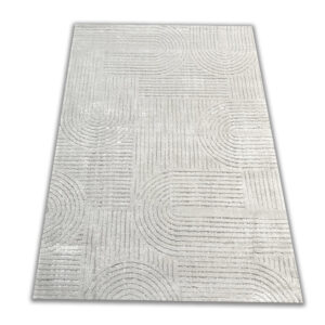 FABEL 07941A FBLA-66 Gray Geometric Rug
