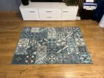 Nowoczesny dywan niebieski Carlo 3754 sky blue