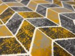 Nowoczesny dywan żółty Carlo 4271 grey mustard