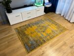 Klasyczny dywan żółty Carlo 3733 mustard