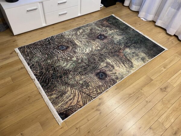 Dywan nowoczesny pióro PRINT 347-814