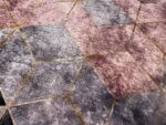 Modern Pink Geometric Rug PRINT 471-802