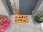 Modern coconut doormat 0856 40x60