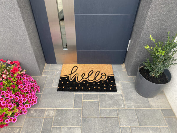 Modern coconut doormat 0894 40x60