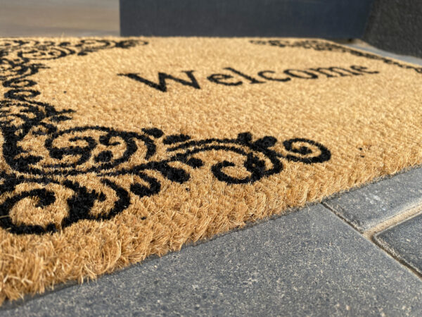 Nowoczesna wycieraczka kokosowa 1402 40x60