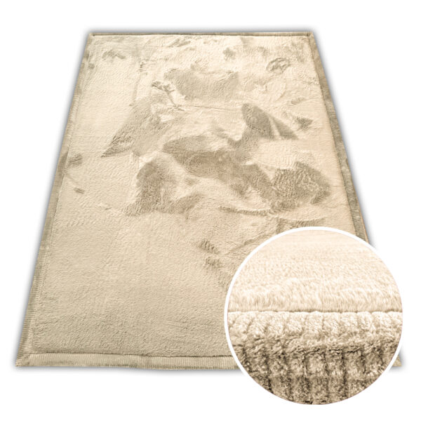 Gruby dywan PUFFY SOFT miękki jak dywan rabbit BEIGE
