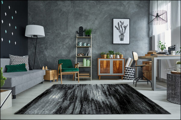 Modny dywan New Idea przecierany szary WS55