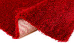 ROMA Red Shaggy Shiny Rug
