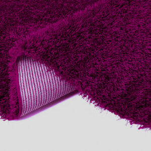 ROMA Shaggy Shiny Rug, Purple
